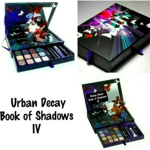 URBAN DECAY SHIMMER EYESHADOW PALETTE BOOK OF SHADOWS VOL 4 BRAND NEW IN BOX